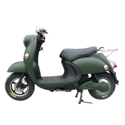 China 60V20Ah 2000w Motocicleta Elétrica em Verde do Exército com Frente Disco Freio de Tambor traseiro TDX20Z à venda