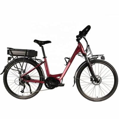Chine Vélo électrique à traction moyenne de 48V 20,4Ah 700C Vélo à frein à disque hydraulique avec batterie au lithium à vendre