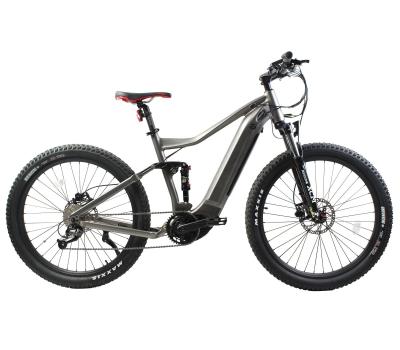 Chine Cadre en alliage d'aluminium 27.5 pouces Vélo de montagne E Full Suspension 30-50Km/h Vitesse maximale à vendre