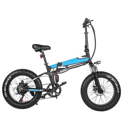 Chine Electric Folding Bike 20 Inch Fat Tire 500W Motor 12.8Ah Lithium Battery Ebike Electric City Bike For Adult Electric Bicycle à vendre