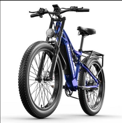 Chine 36V 48V 36V 10,4Ah Lithium Ion électrique à suspension complète VTT à vendre