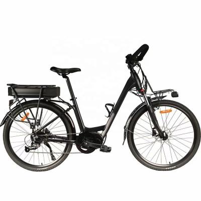 China 26 polegadas Beach Cruiser bicicleta elétrica 31 60 Km alcance por potência motor hub traseiro à venda