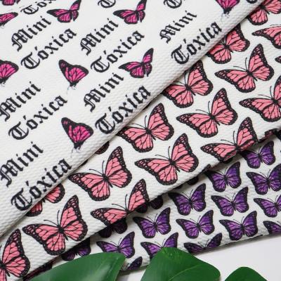 China Stretch La Mini Toxica Printed Bullet Texture Liverpool Fabric , Stretch Knit Fabric For Bows L7661 for sale