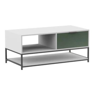 China Melamine Decor Centerpiece Wood Coffee Table Small Metal Fancy Steel Frame Storage Simple White Italian Nordic Contemporary Outdoor Colorful Iron for sale
