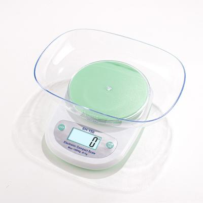 China With Scale Tray OZ G Unit high quality 3kg commercial mini scale electric small plastic electronic kitchen scale for sale