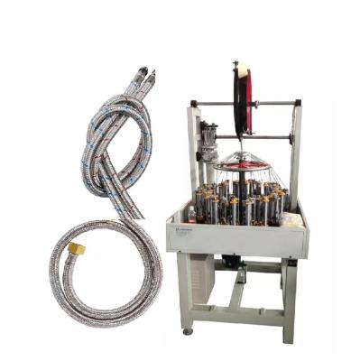 China Stainless Steel Wire Hose Limited Time Goods 24 Axles 3 HP 2.2KW High Speed Hose Braiding Machine for sale