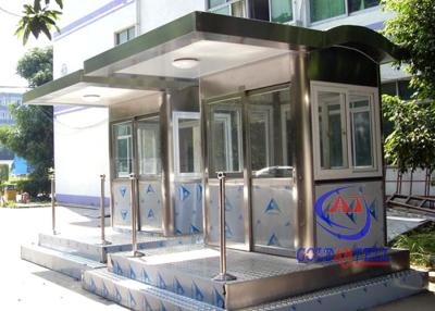 Chine Guérite antirouille imperméable, garde de sécurité d'usine d'entrée/sortie Booths à vendre