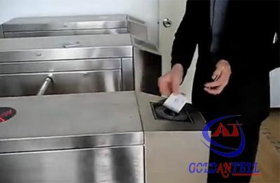 China Velocidade rápida flexível da passagem para o controle Sytem do cartão/punho do RFID com o torniquete automático da barreira à venda
