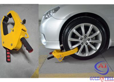 China Adjustable Heavy Duties Car Wheel Clamps , secure parking wheel lock CE Approved for sale
