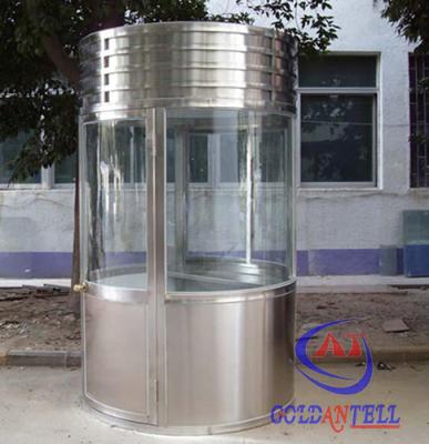 Chine L'acier inoxydable 1 homme a préfabriqué le garde de sécurité Houses à vendre