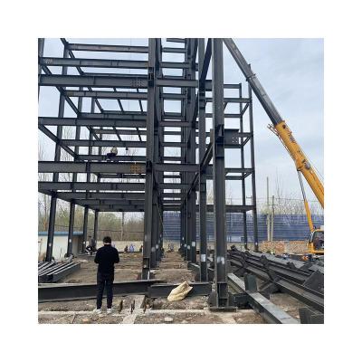 中国 産業用多階建て鋼筋構造建築 プリビルド金属建築 販売のため
