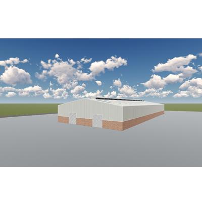 China Modular Prefabricated Steel Structure Factory Building Economical Industrial Workshop Design Warehouse for sale