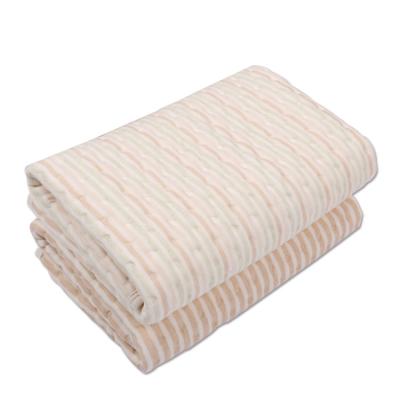 China Reusable Waterproof Baby Underpad Portable Changing 100% Cotton Incontinence Pad Home Pad for sale