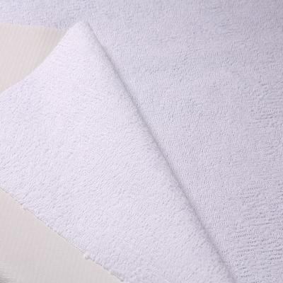 China PUL Polyurethane Terry Cotton Laminated Fabrics Breathable Waterproof Fabrics for sale