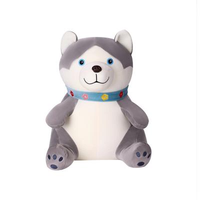 China Factory direct custom size color package plush 20cm dog toy plush toy dog sled dog gift kids gift for sale