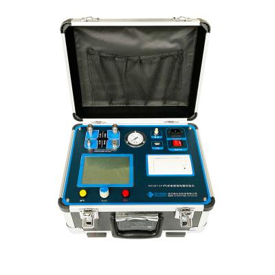 China High Speed USB Communication Gas Analyzer SF6 Gas Density Relay Tester NC351 for sale