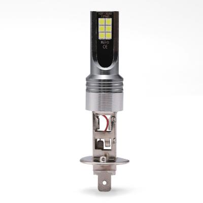 China Car fog lights/headlights Car LED fog light H1/H3 3030 12smd high power anti-fog light headlight headlight headlight bulb white light for sale
