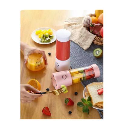 China National Low Noise Juicer Blender 4 In 1 Stainless Steel Hand Rechsrgeble USB High Speed Home Appliances Jucier for sale