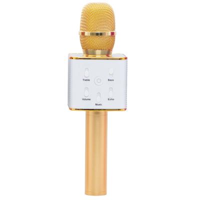 China Professional Handheld Wireless Karaoke Portable Microphone KTV Mic Speaker Machine for Home Party Birthday for sale