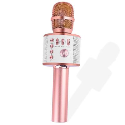 China Speaker Diaphragm x 1 4 in 1 Portable Handheld Wireless Karaoke Microphone Speaker Machine for Kids Adults, for Christmas Birthday Home Party for sale