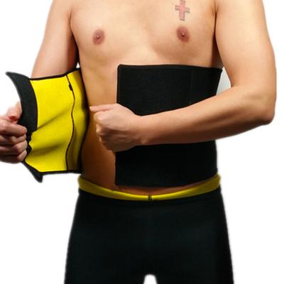China Hot Sale QUICK DRY Men's Compression Body Shaper Belt Slimming Belts Slimming Waist Trainer Waist Trimmer Waist Shaper for sale