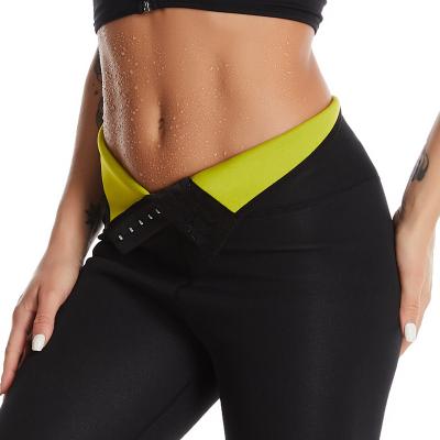 China QUICK DRY Women Slimming Trainer Neoprene Sweat Sauna Body Shapers Fitness Stretch Control Panties Burn Waist Leggings Fat for sale