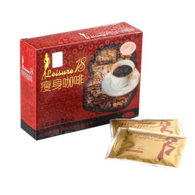 China Leisure 18 Slimming Coffee 18bag * 10g, fat accumulation and toxin accumulation for sale