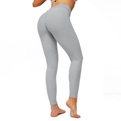 China Yoga Pants Long Stripes Gym Tummy Control Quick Dry Slimming Booty Leggings Workout Running Butt Lift Tights for sale