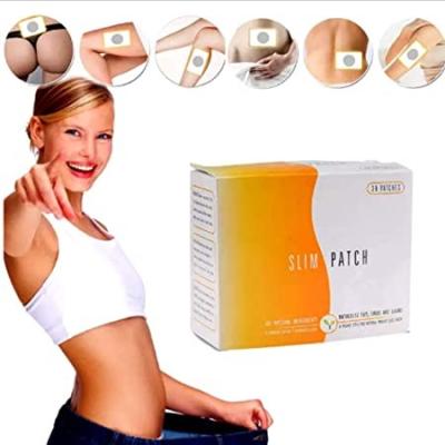 China Slim Patch Weight Loss Magnetic Fat Burning Diet Patches Appetite Suppressant thin navel stick Slim Match for sale