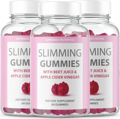 China Supremal Nutrition Slimming Gummies with Best Juice, Apple Cider Vinegar, Slim Weight Management Dietary Supplement for sale