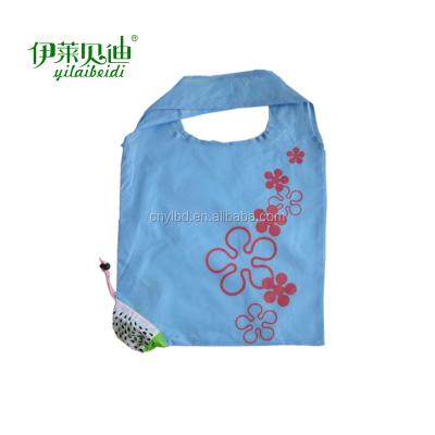 China 2020 Folding Promotional Giftbags 190T Polyester Collapsible Shopping Bag Custom Manufacturer for sale