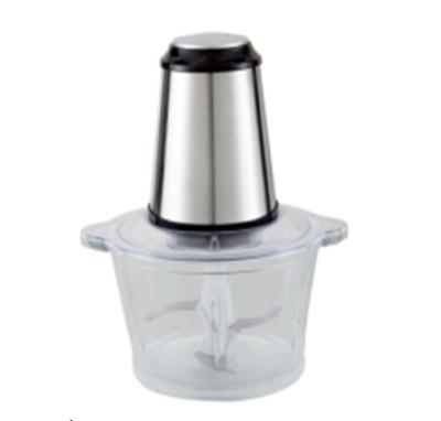 China New Design 1 Household Popular Speed Mini Food 1.8L/2.2L Multifunctional Electric Cleaver Glass Bowl Meat Chooper for sale