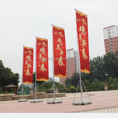 China Promotion Top 5m FLYING Outdoor Portable Flag Pole for sale