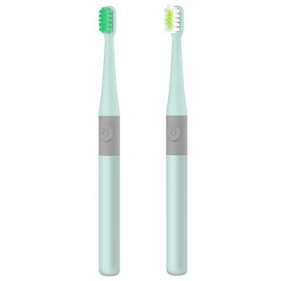 China Sonic Electric Slim Battery Battery Powered Portable Travel Powered Toothbrush With Soft Bristle for sale