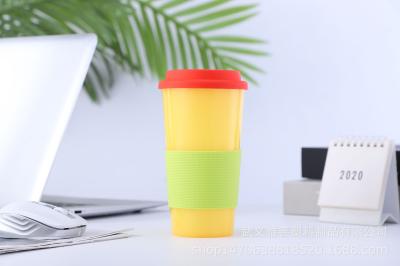 China Plastic 16oz Coffee MUg For Travel Camp for sale