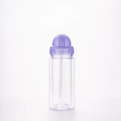 China New Double-layer Children's Plastic Water Bottle For Outdoor Use for sale