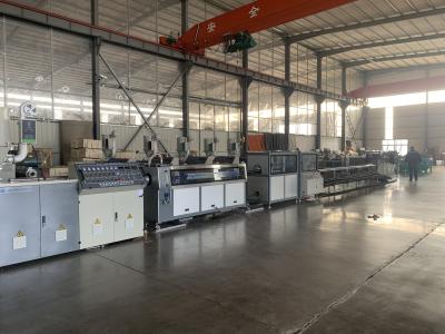 China Pe Pipe Spiral Pipe Extrusion Line with Water Cooling Fully Automatic for sale