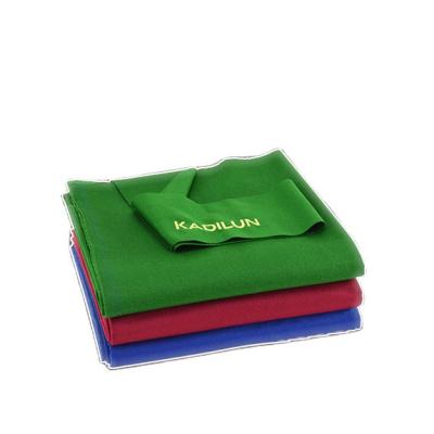 China PU Billiard Fast Speed Table Felt Cloth Nai Pin Billiard Pool Table Cloth for sale