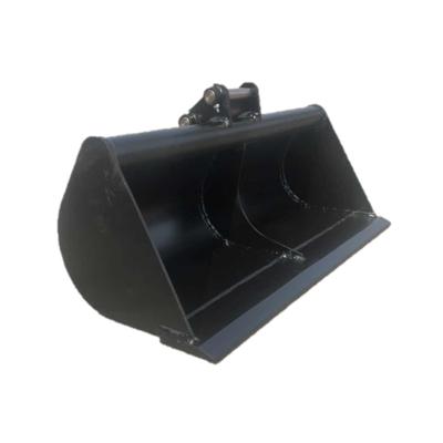China Farms Excavator Digger Cleanout Mud Sand Ditch Batter Cleaning Digging Bucket for sale