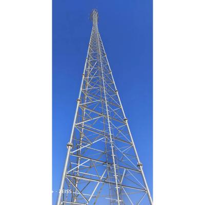 China Mobile Communication Tower 20 Meter 36 M 35m 3 Leg Telecom BTS Shelter Telecommunication Communication Tube Mast Tower for sale