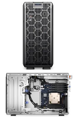 中国 インテル Xeon 4U ラックマウント EMC デル パワーージー サーバー T350 600W 販売のため