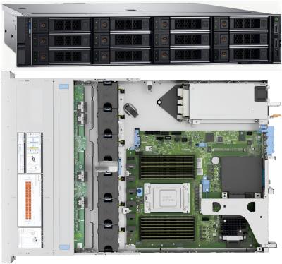 中国 シングルソケット Dell Poweredge Server R7515 ナスラック 高性能 販売のため