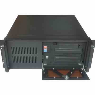 China 1mm SPCC+SGCC R4U450 Rackmount 4U Industrial Server Case stable Computer Gaming Pc Cabinet high-power Network Chassis 19