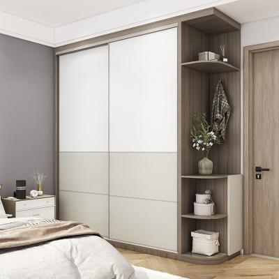 China Adjustable (height) Bedroom changing room all aluminum wardrobe non-decaying and easy preservation all aluminum furniture for sale