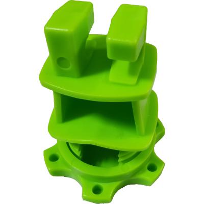 Chine Isolateur rond serré de courrier de vis bleue de HDPE avec les inhibiteurs UV pour le système de clôture électrique à vendre