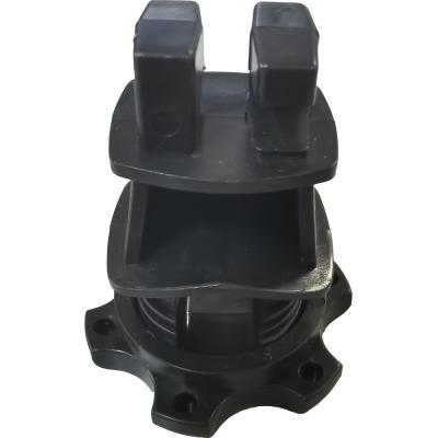 Chine Isolateur rond serré de courrier de vis noire de HDPE avec les inhibiteurs UV pour le système de clôture électrique à vendre