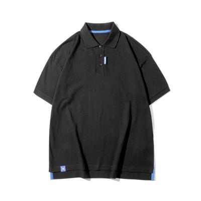 China Anti-Wrinkle Customize Oversized Polo T Shirt Polyester Men Polo T-shirt Custom Printing Plain Mens Embroidered Polo Shirts for sale