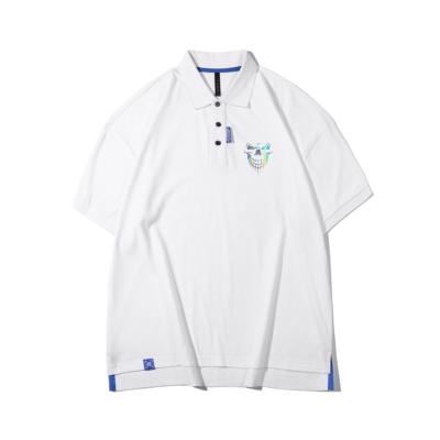 China Wholesale Casual Anti-Wrinkle Polo Shirts For Men Custom Embroidered Polo Shirt Mens T-Shirts 100% Cotton Plus Size for sale