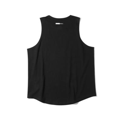 China Anti-pilling 2021 new plus size stylish men vests vests for men wholesale vest peel cotton fabric friendly tank top for sale