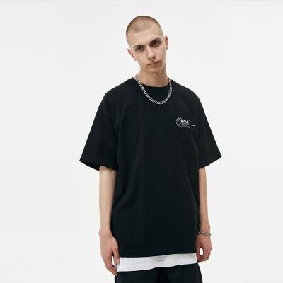 China Custom OEM Anti-Wrinkle Men's T-Shirt Color Tee Shirt 100% Cotton T Shirt With Company Name Embroidery Workwear for sale